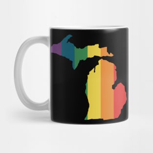 Michigan State Rainbow. Mug